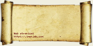 Anica Anđelković vizit kartica